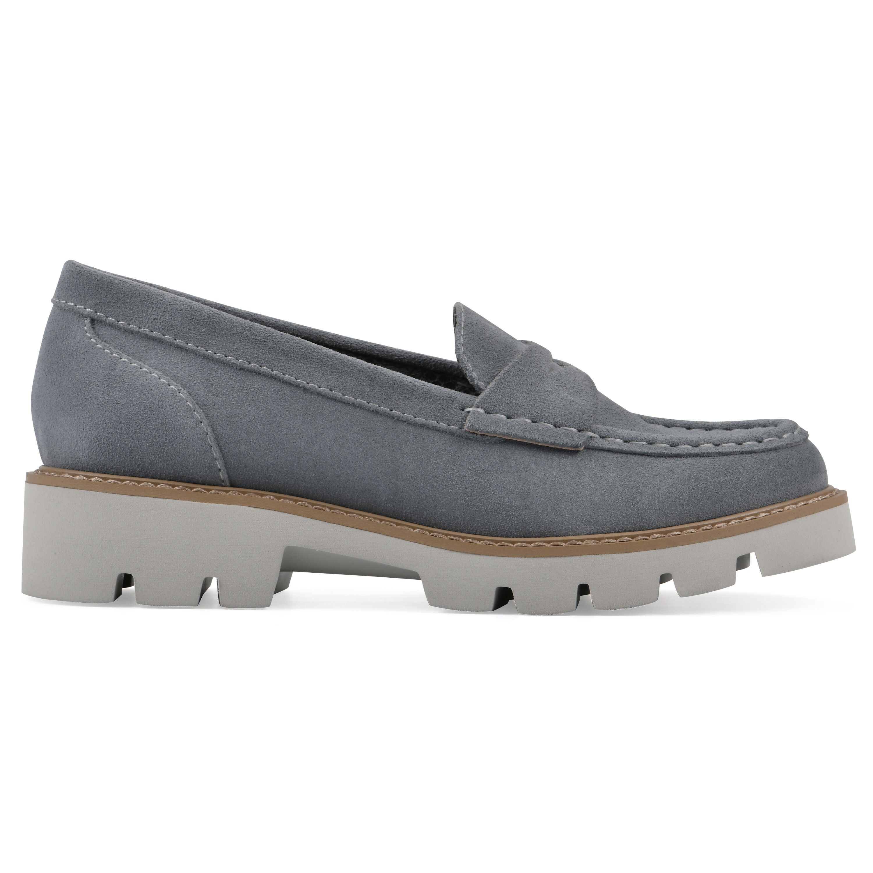 Gunner Lug Sole Loafer, BLUE RASPBERRY, alternate image number 2