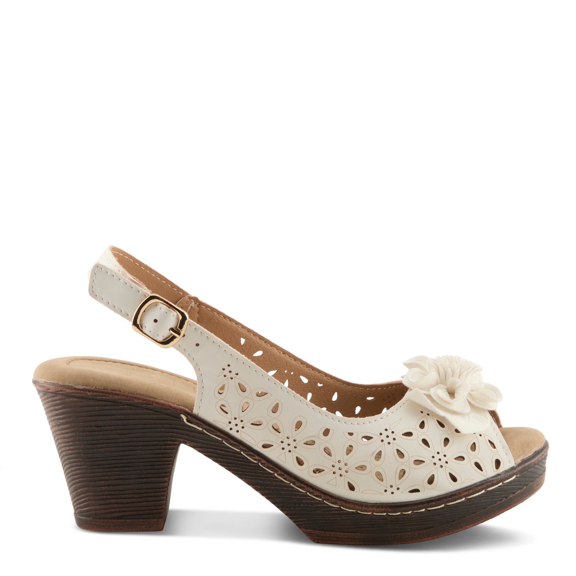 Doriday Slingback Sandal, WHITE, alternate image number 4