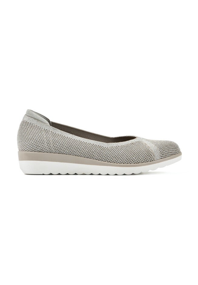 White Mountain Selena Stretch Knit Flat, , alternate image number 4