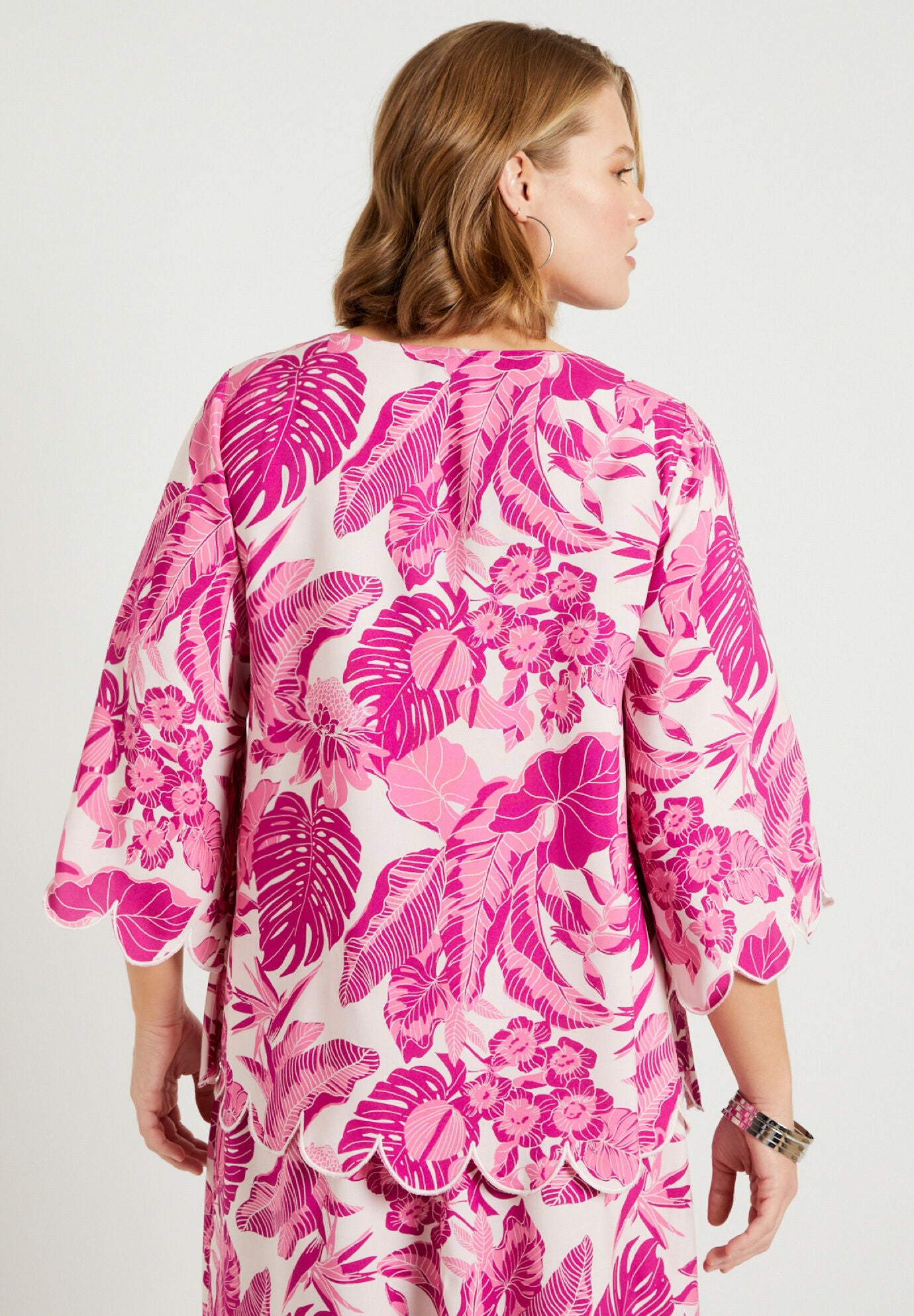 Scalloped Blouse, , on-hover image number 1