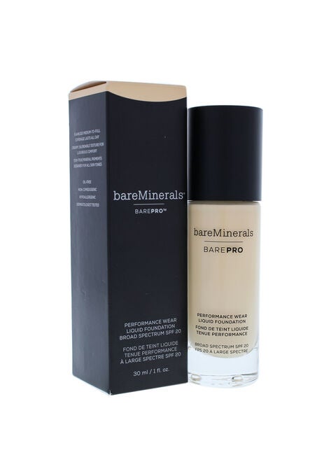 Barepro Performance Wear Liquid Foundation Spf 20 1 Oz, GOLDEN IVORY, hi-res image number null