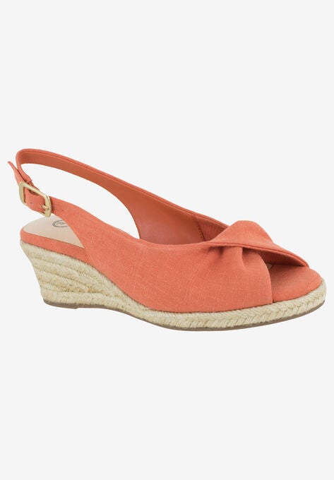 Sylvie II Espadrille , MELON LINEN, hi-res image number null
