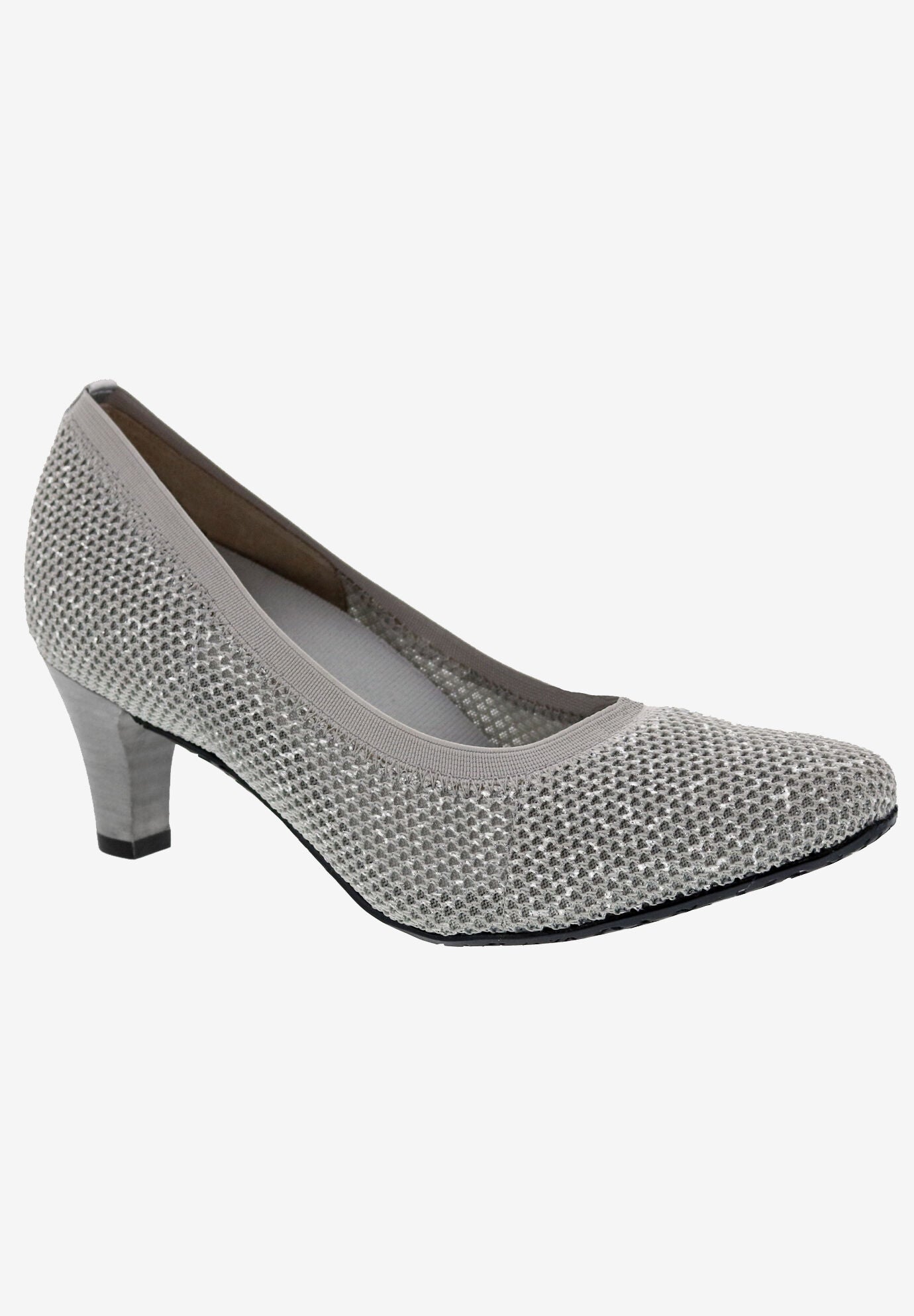 Kitty Pump, LIGHT GREY LUREX, hi-res image number 0