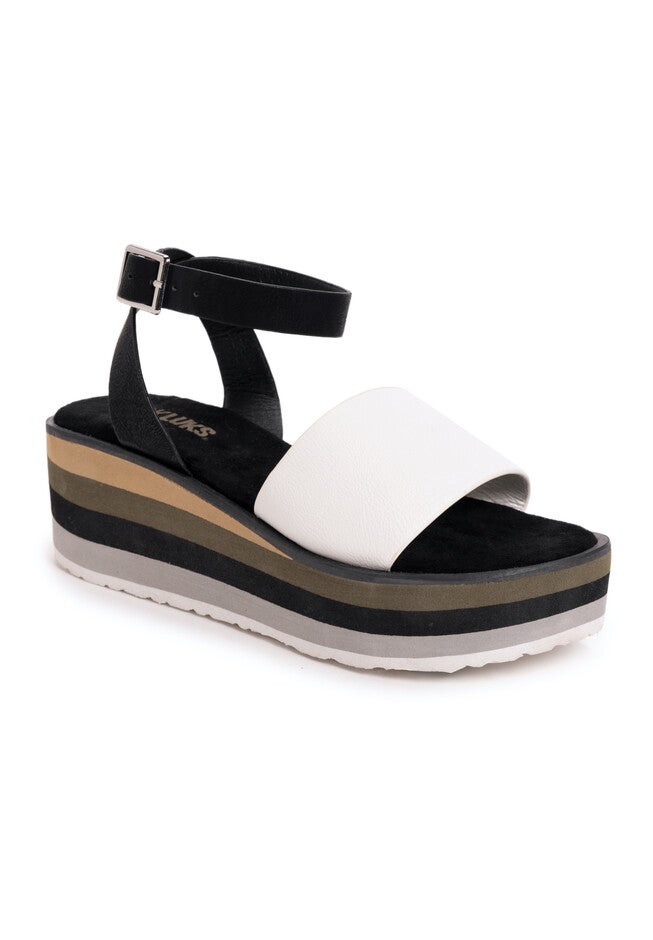 Groove Time Platform Sandals, MULTI, hi-res image number 0