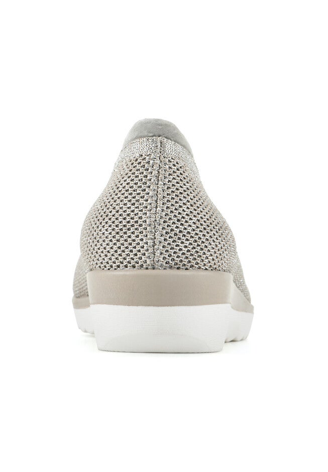 White Mountain Selena Stretch Knit Flat, , on-hover image number 1