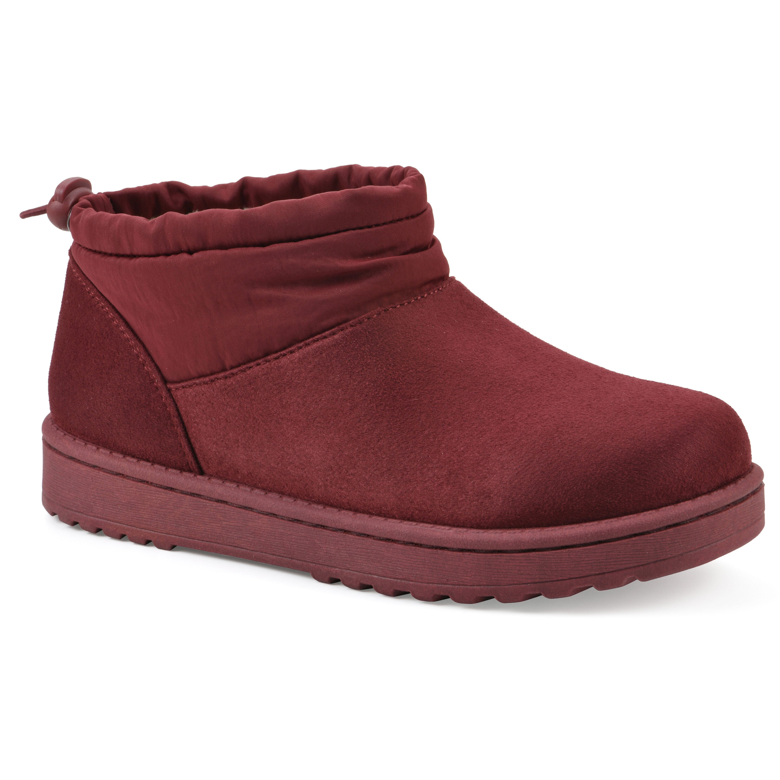Idle Mini Faux Fur-Lined Bootie, BURGUNDY FABRIC, hi-res image number 0