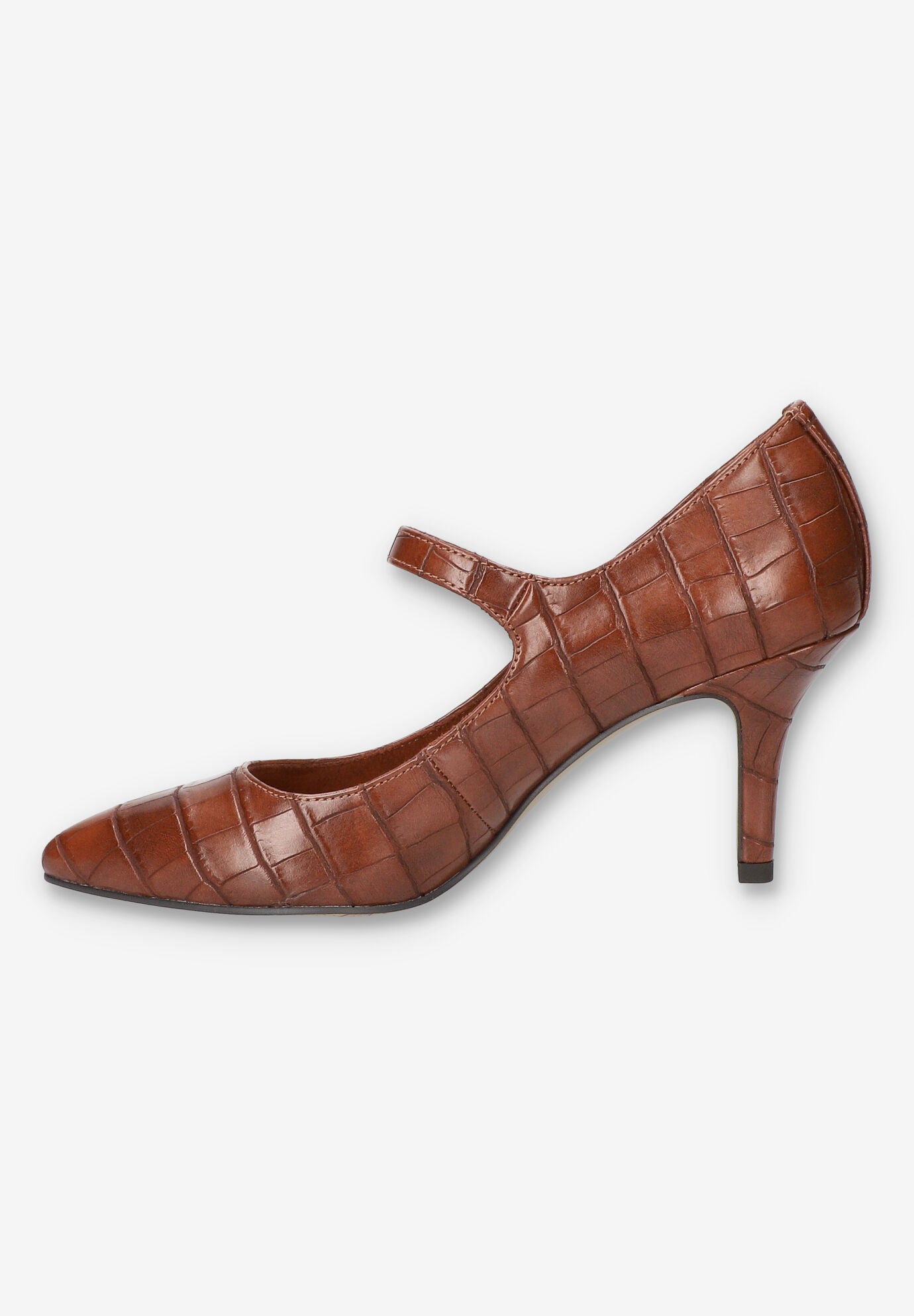 Lainey Mary Jane Pump, TAN CROCO, alternate image number 4