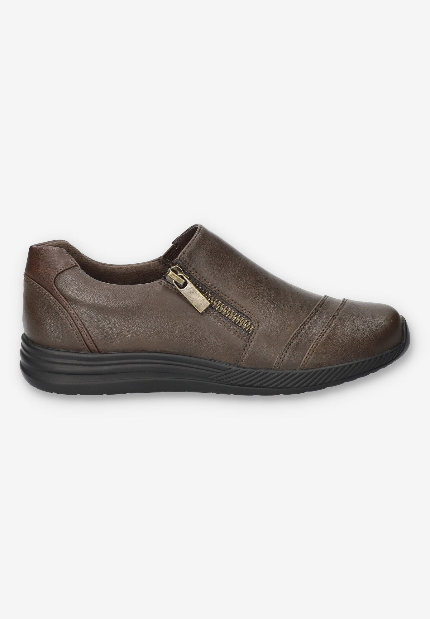 Karol Comfort Flat, BROWN, alternate image number 2