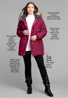 Classic-Length Puffer Jacket with Hood, , alternate image number 4
