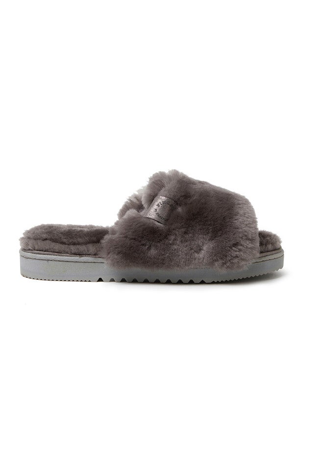 Cairns Shearling Slide Slippers, , alternate image number 3