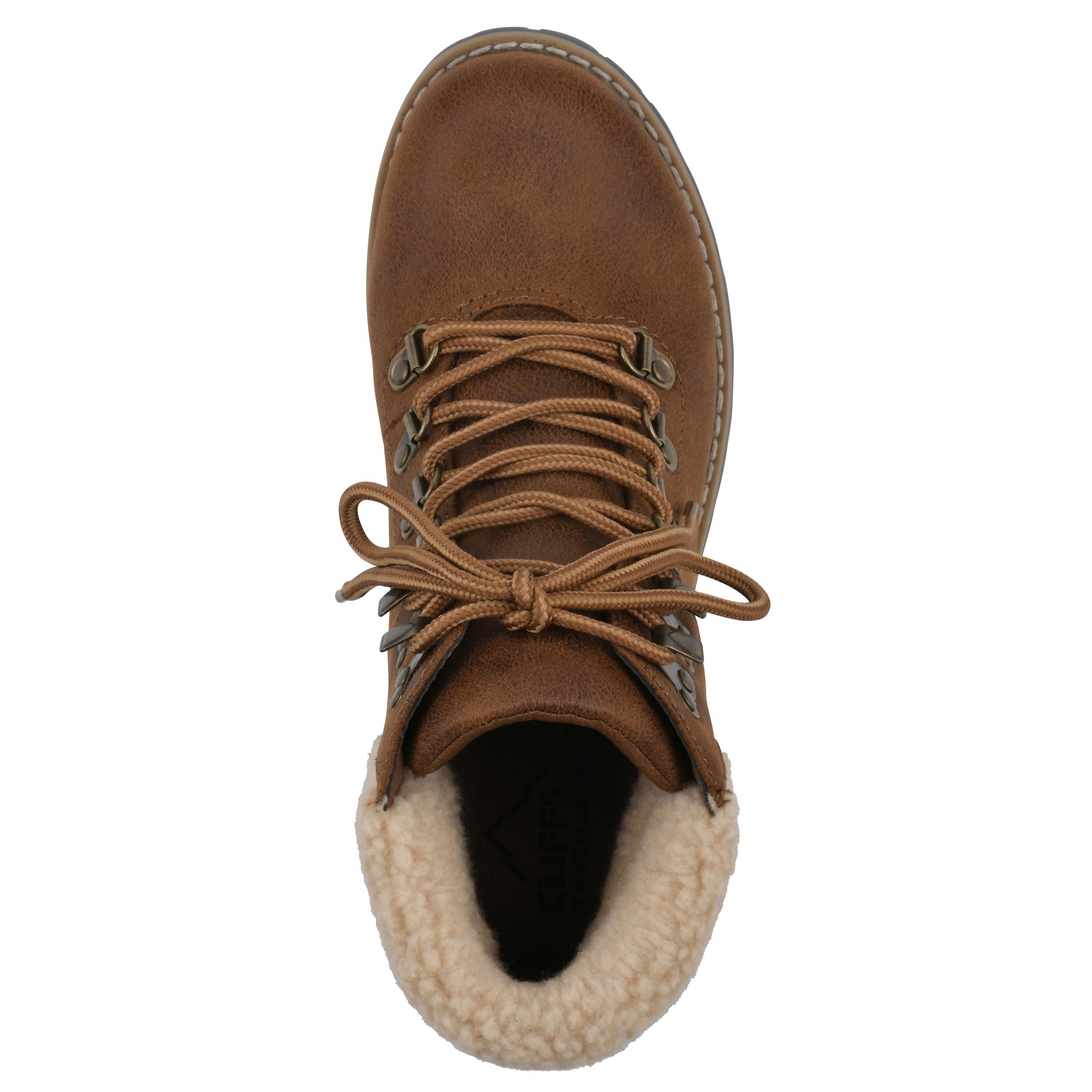 Pathfield Lace-Up Bootie, LIGHT BROWN, alternate image number 4