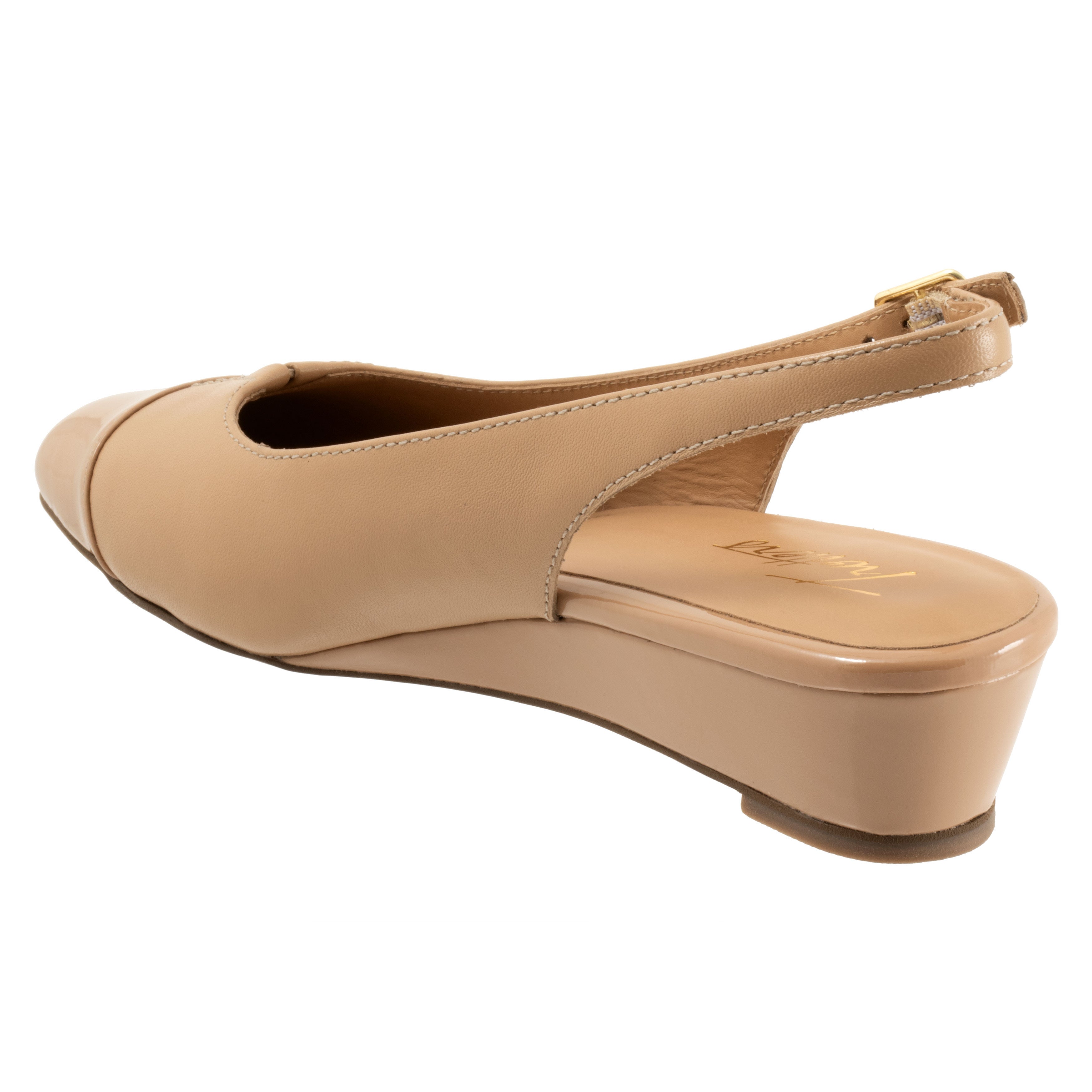 Dea Wedge Pump, DARK BEIGE, on-hover image number 1