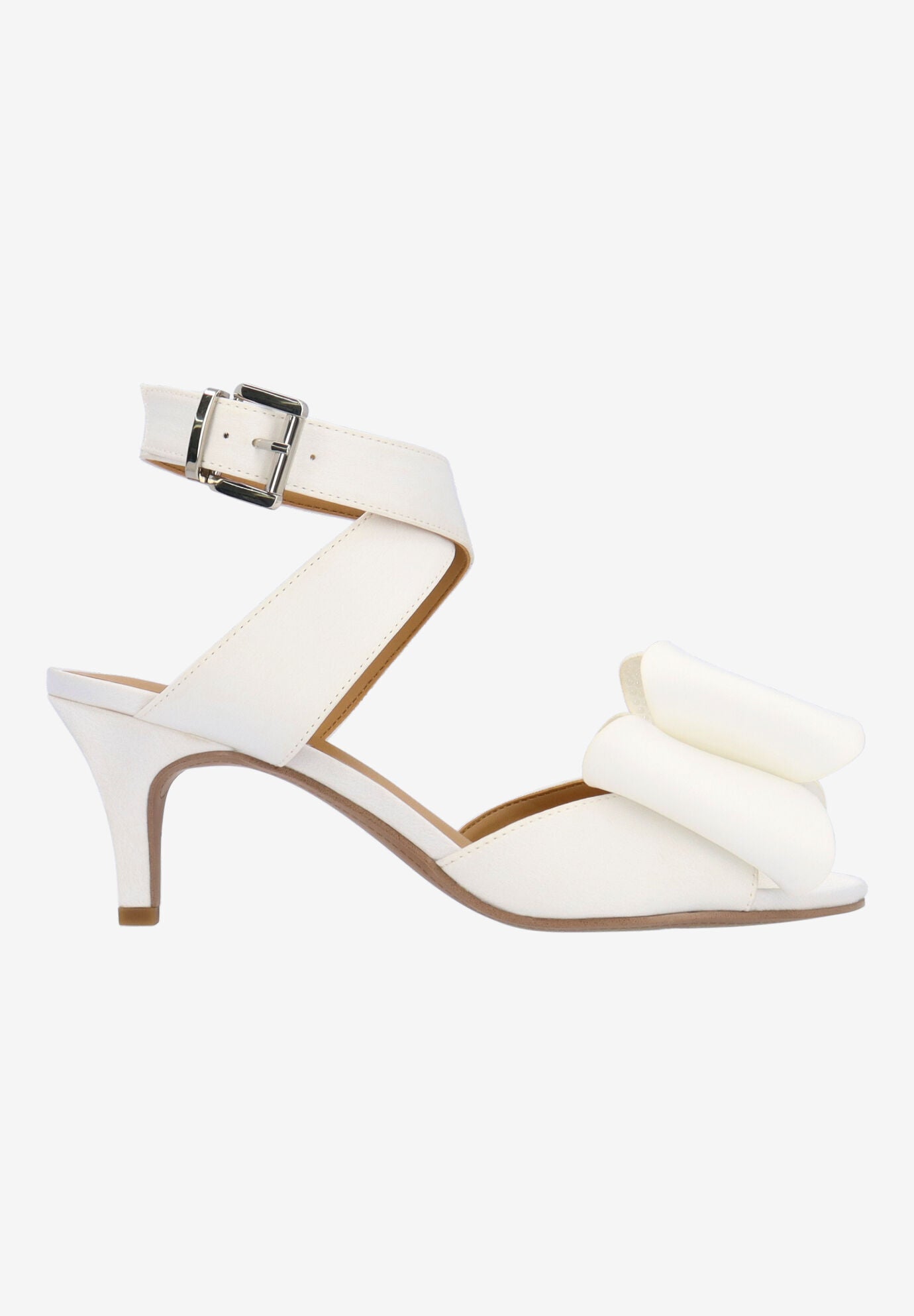 Nerelle Ankle Strap Sandal, WHITE, alternate image number 3
