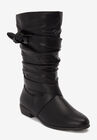 The Heather Regular Calf Boot, BLACK, hi-res image number null