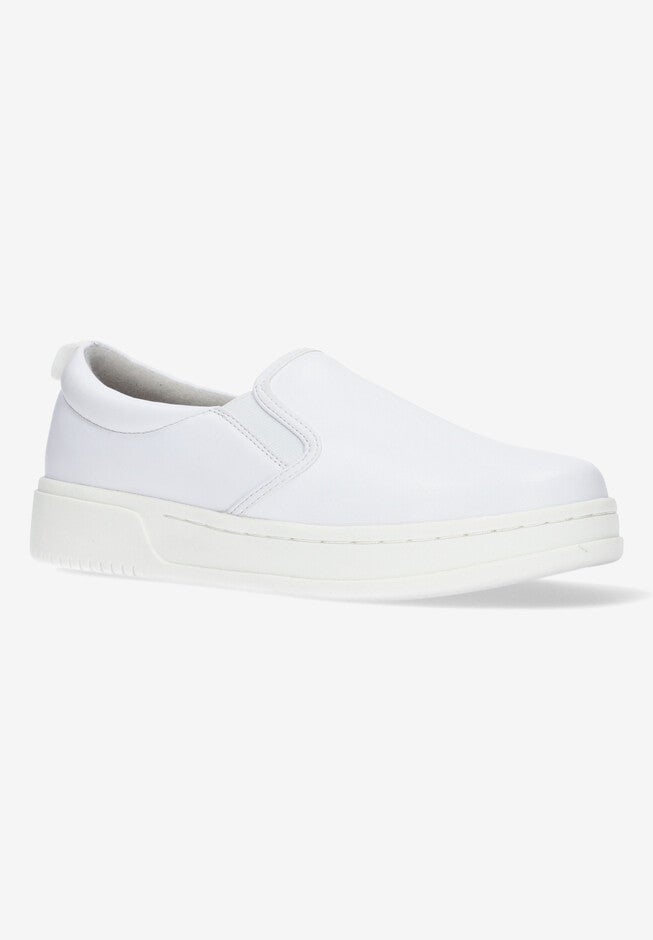 Guide Slip On, WHITE LEATHER, hi-res image number null