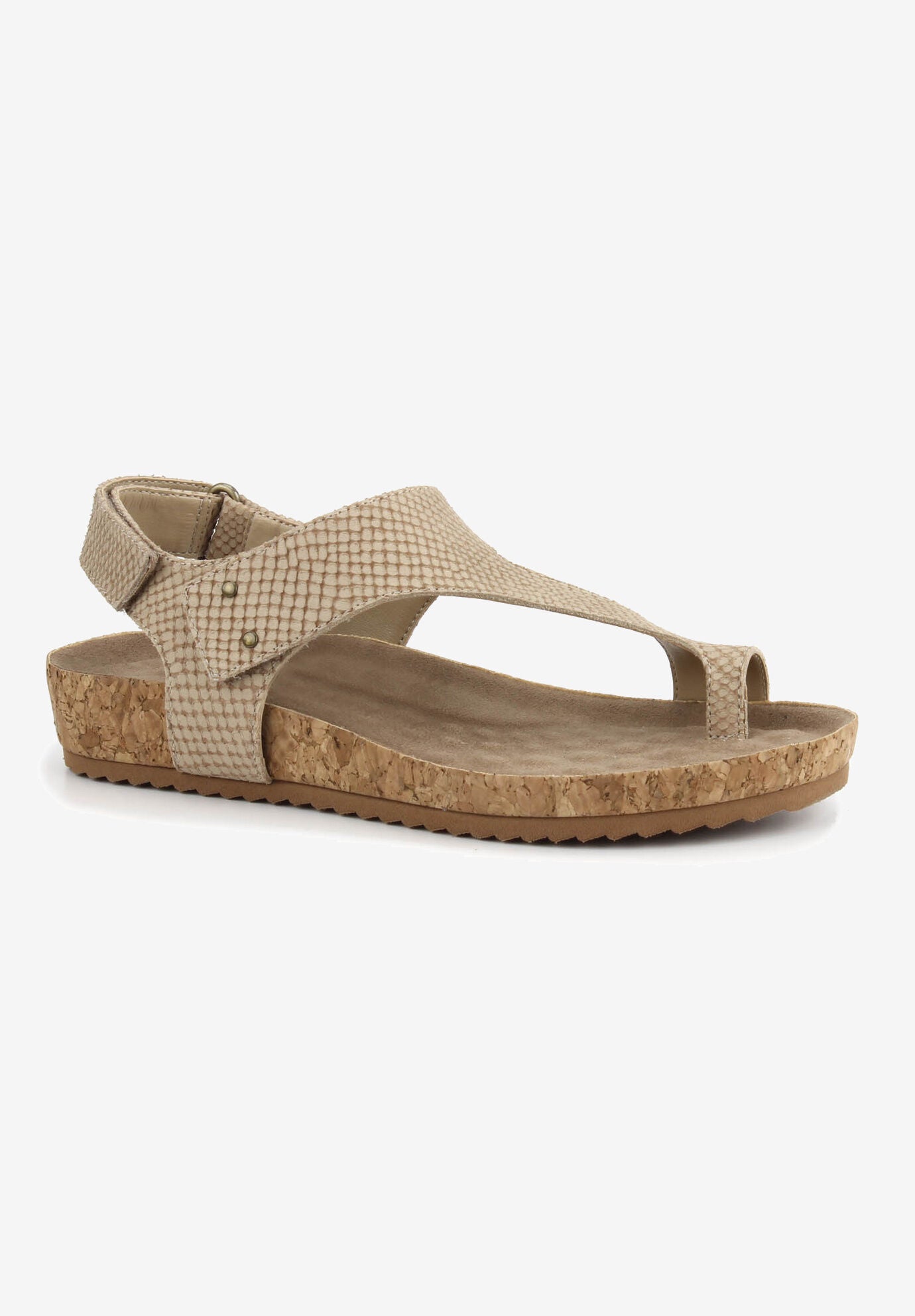 Preston Sling Back Sandal, TAUPE SNAKE LEATHER, hi-res image number 0