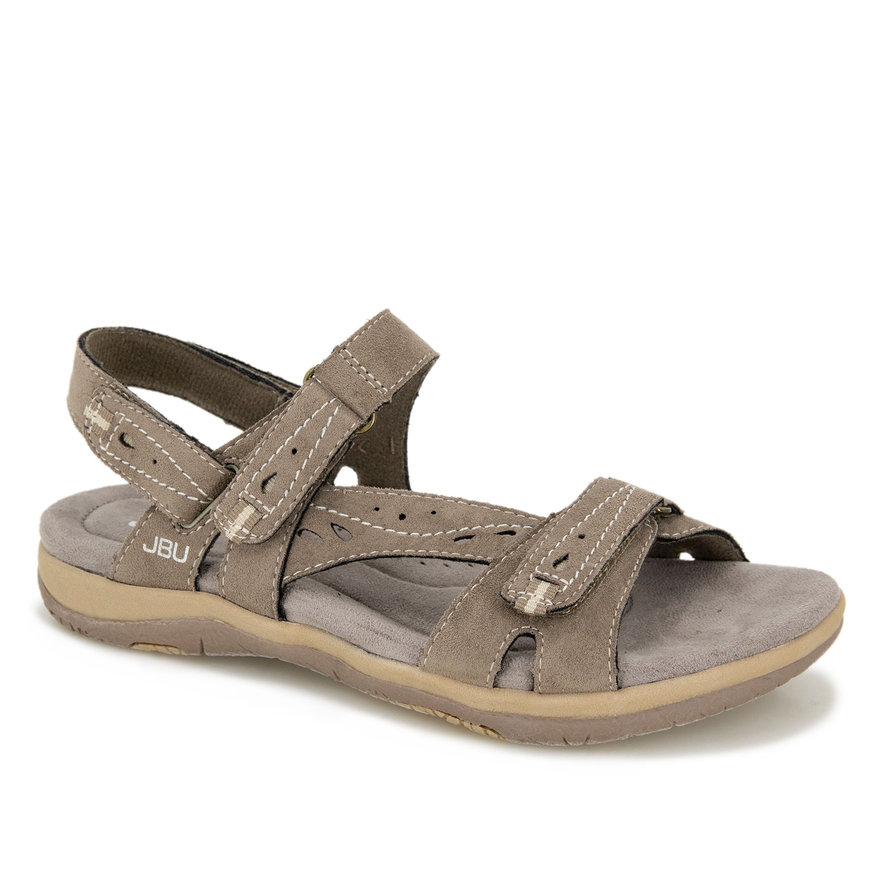 Stephie Vegan Sandal, BROWN, hi-res image number 0