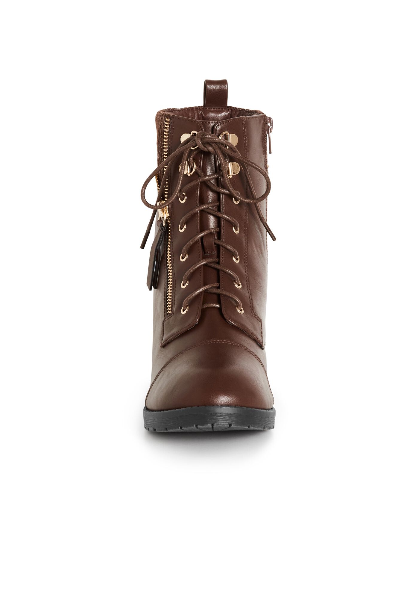 WIDE FIT Rita Ankle Boot, BROWN, alternate image number 4