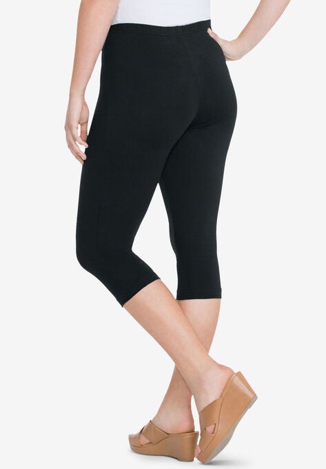 Essential Stretch Capri Legging, , on-hover image number null