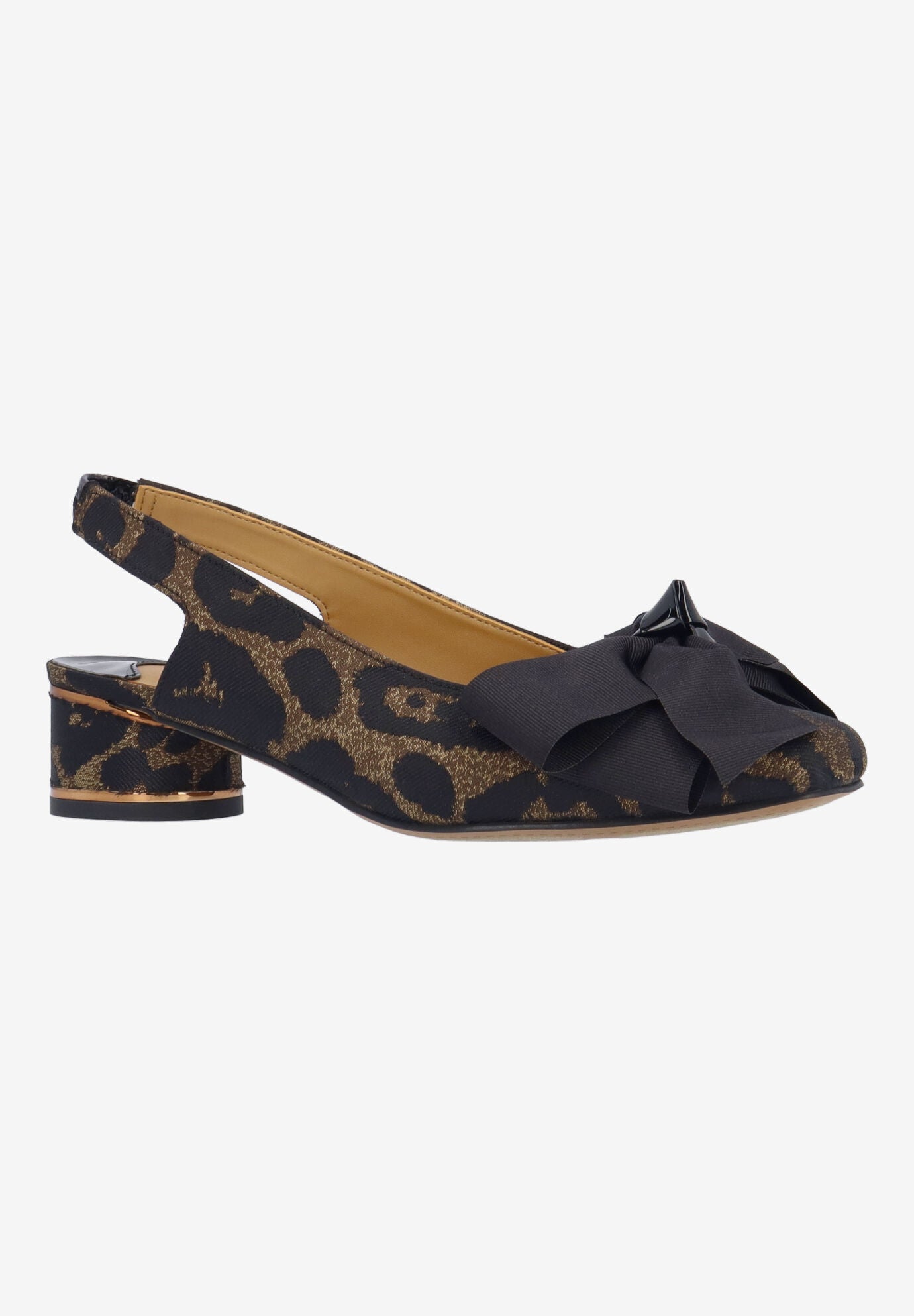 Lazule Sling Back Pump, BROWN BLACK, hi-res image number 0