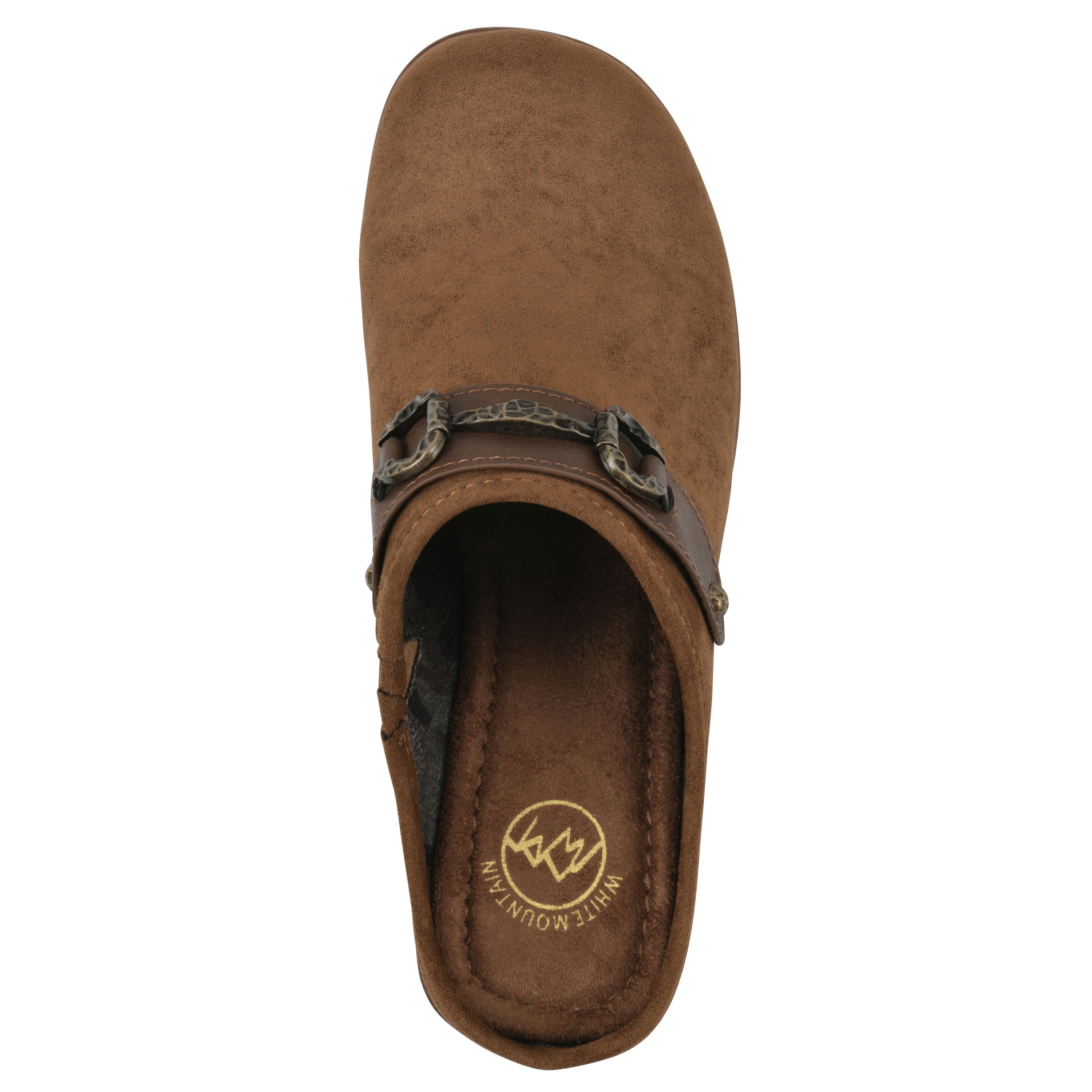 Barleys Platform Heel Clog, MOCHA MULTI, alternate image number 4
