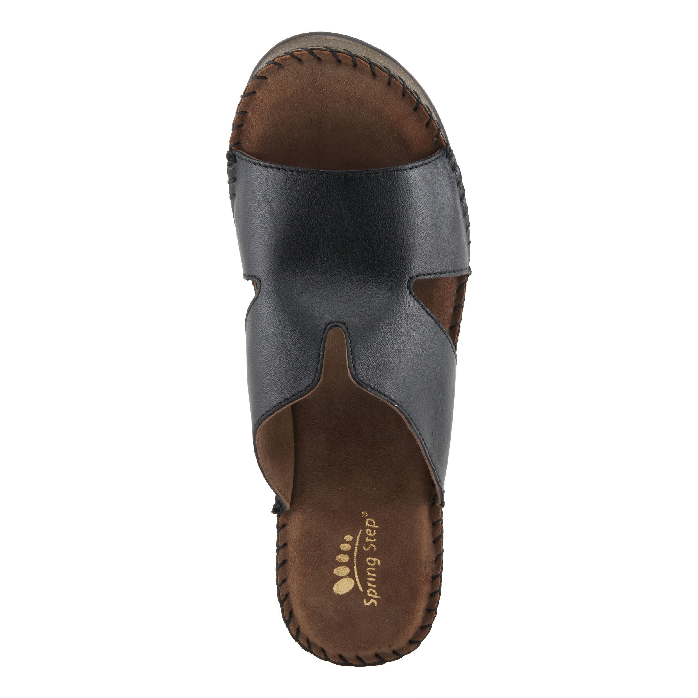 Deltana-Smooth Sandal, BLACK, alternate image number 3