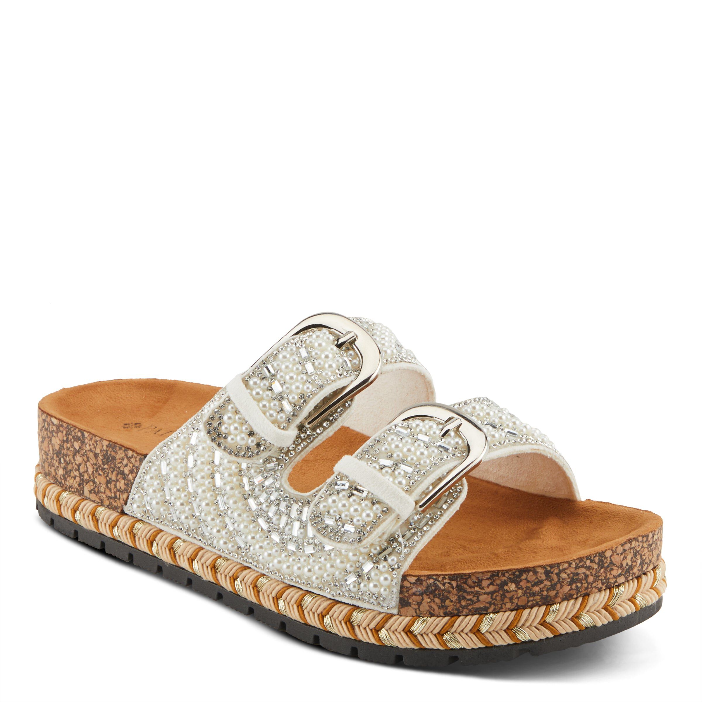 Pearline Slides Sandal, WHITE MULTI, hi-res image number 0