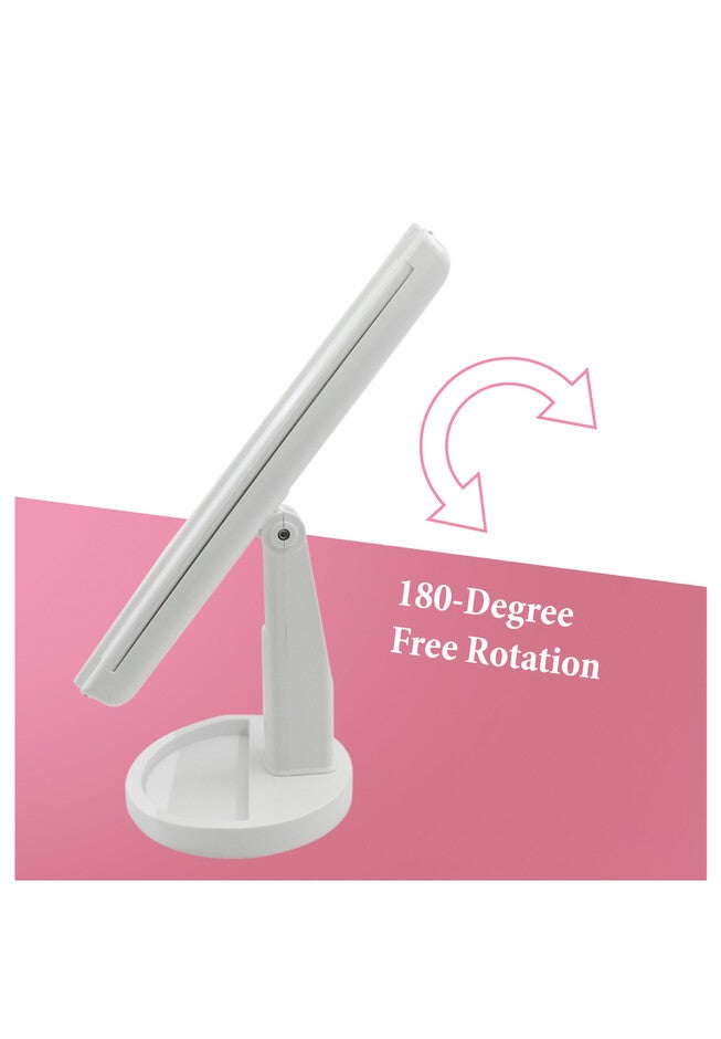 Tri-Fold Led Vanity Makeup Mirror, , alternate image number null
