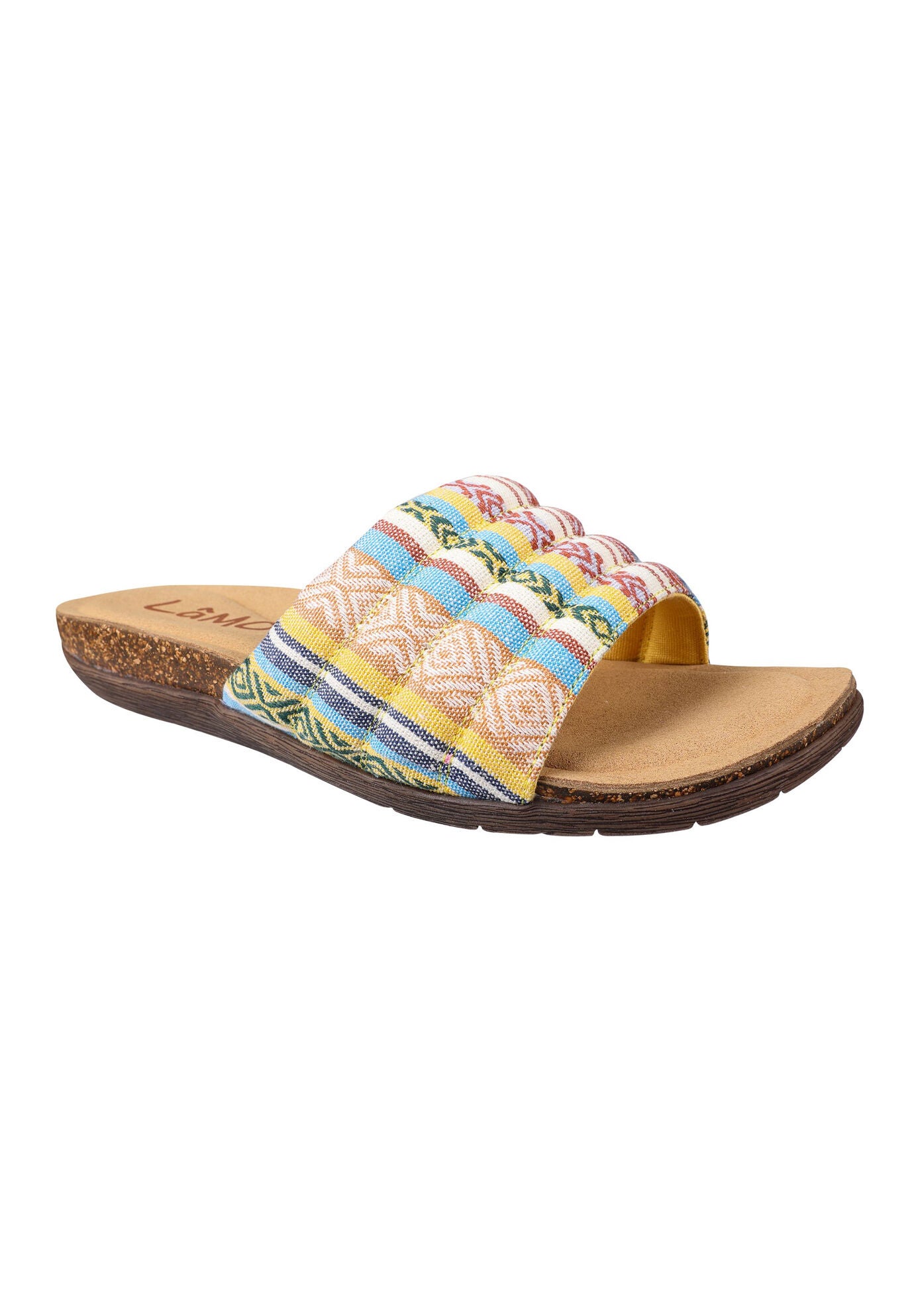 Clea Slide Sandal, YELLOW, hi-res image number 0