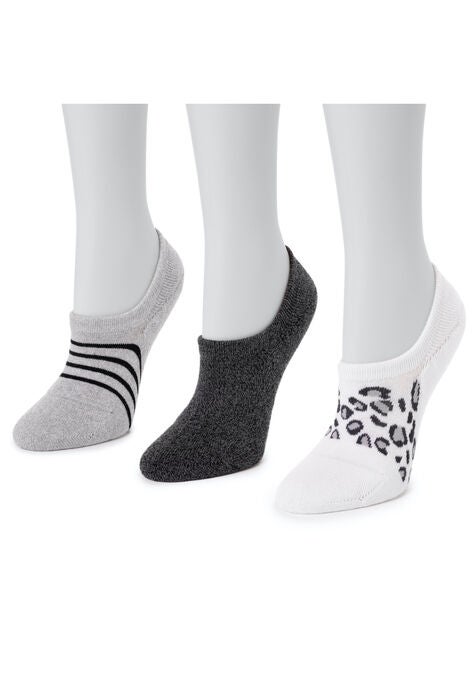 6 Pair Pack No Show Sport Socks, , alternate image number null