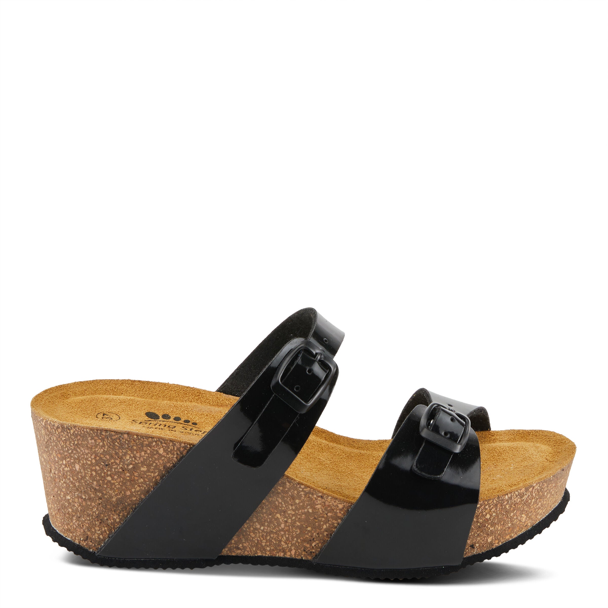 Bynum Sandal, BLACK PATENT, alternate image number 5