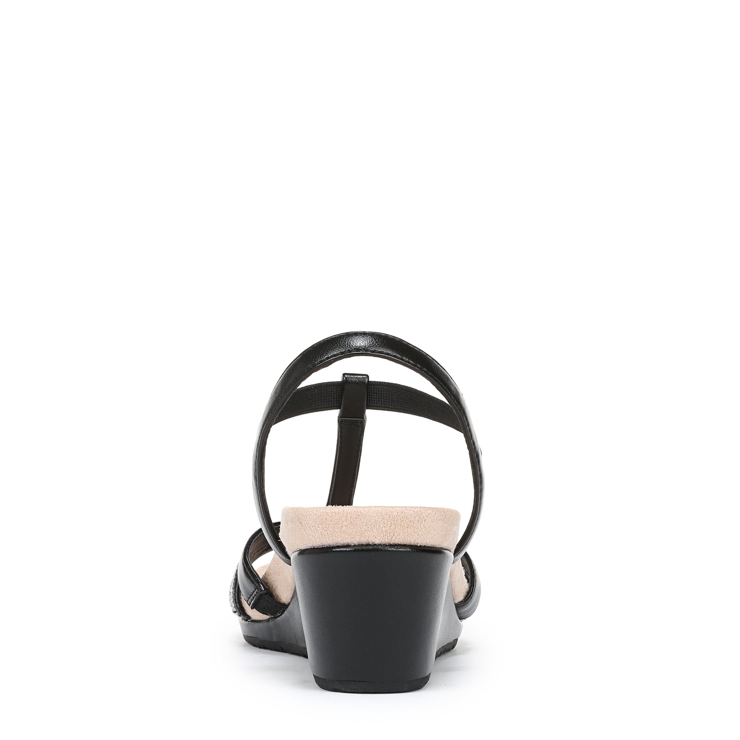 Mimosa Wedge Sandal, BLACK, on-hover image number 1