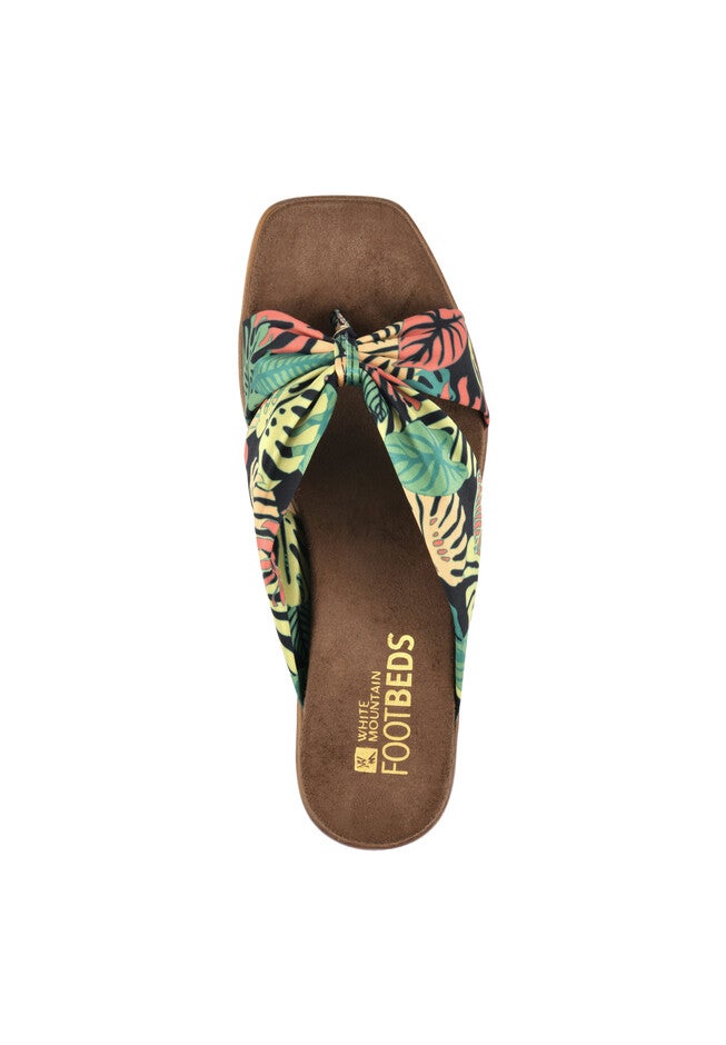 White Mountain Glamming Platform Sandal, , alternate image number null