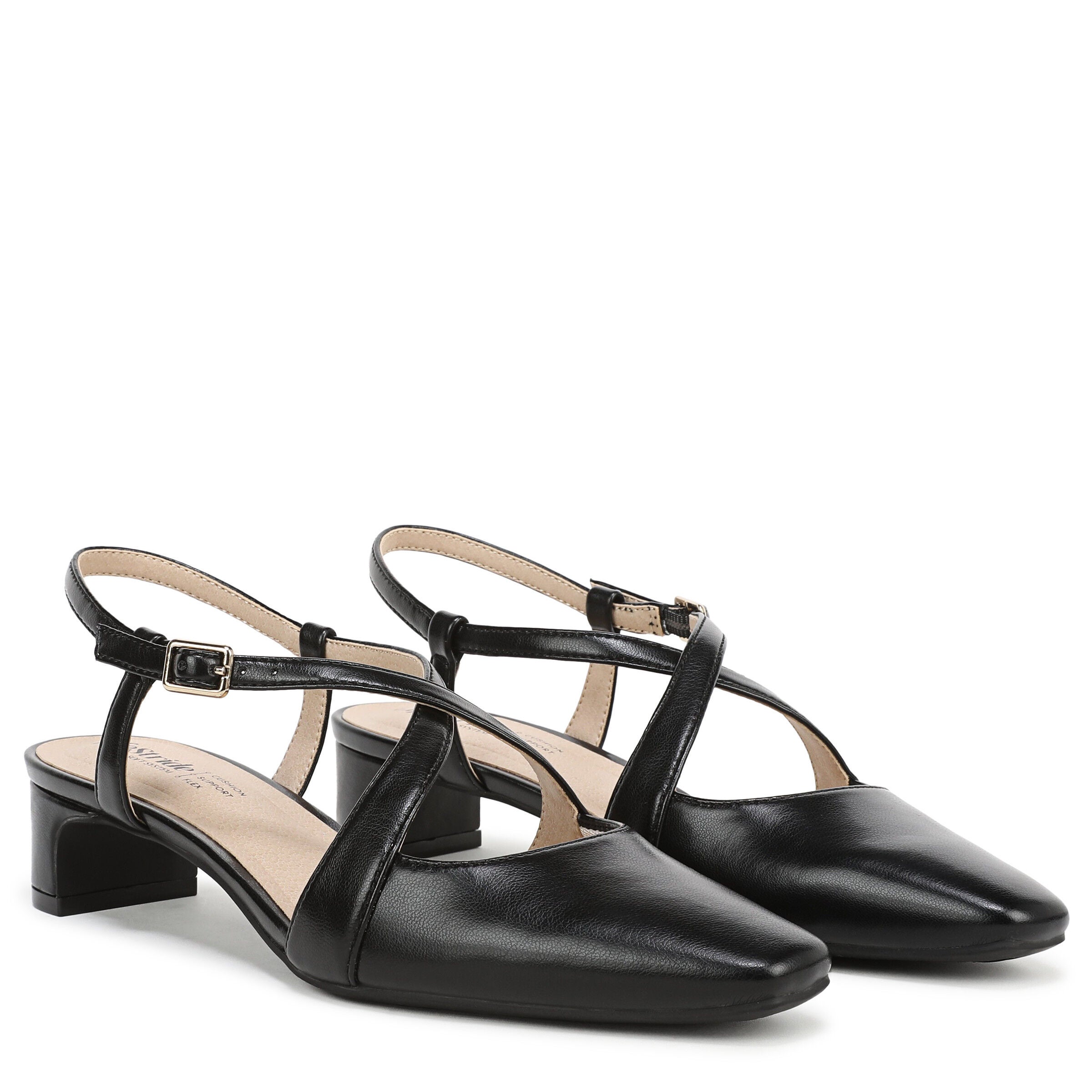 Lavina Slingback Pump, BLACK, alternate image number 2