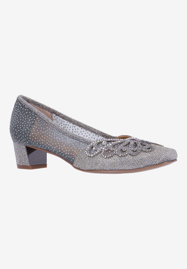 Zofia Square Toe Pump, PEWTER, hi-res image number 0