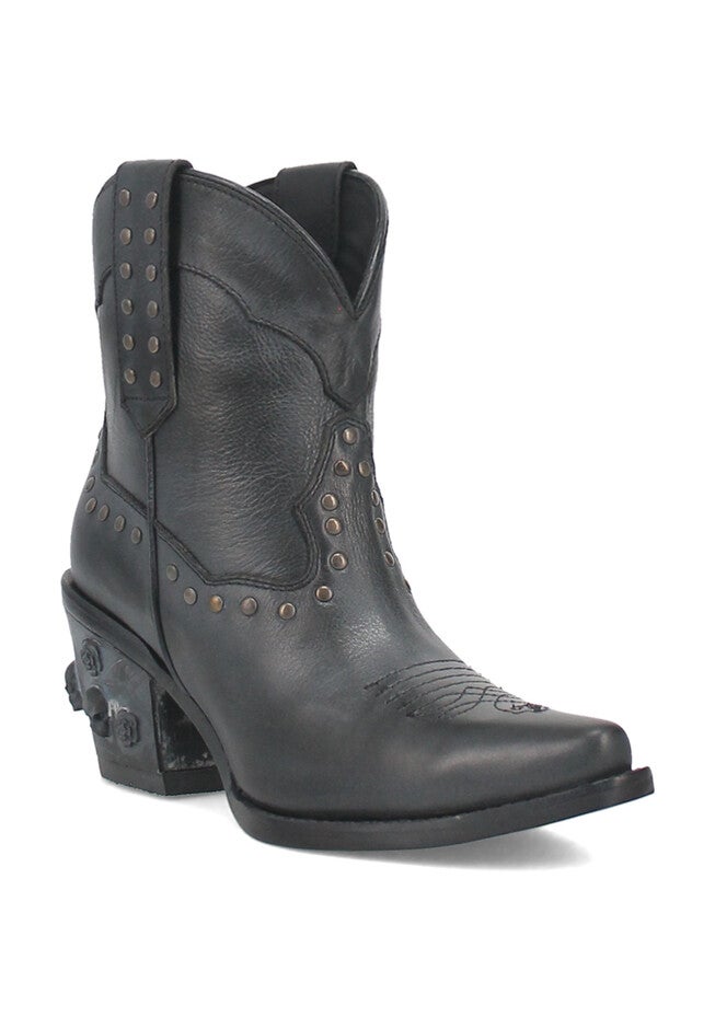 Trick R Treat Western Bootie, BLACK, hi-res image number 0