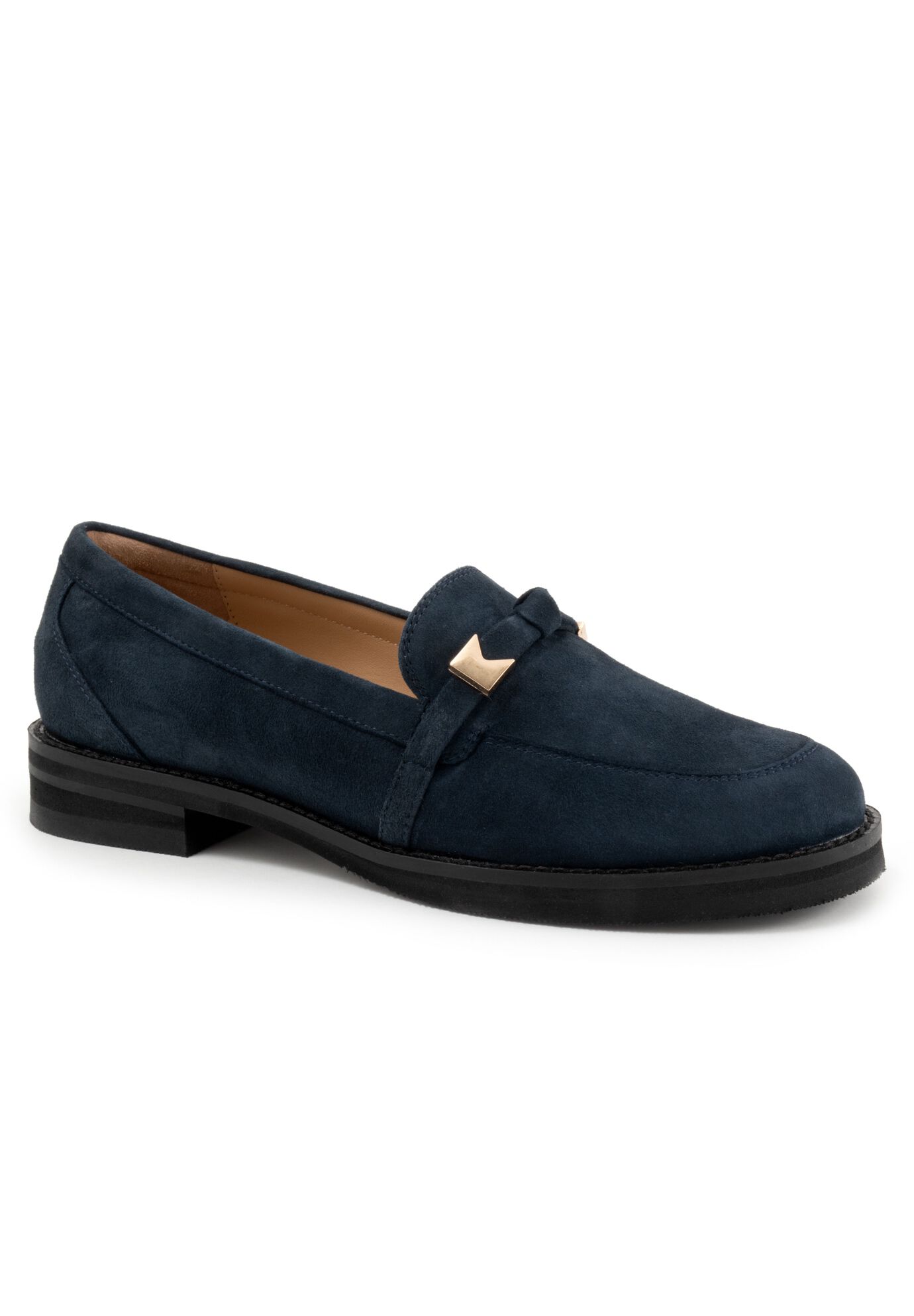 Femi Flat, NAVY SUEDE, hi-res image number 0