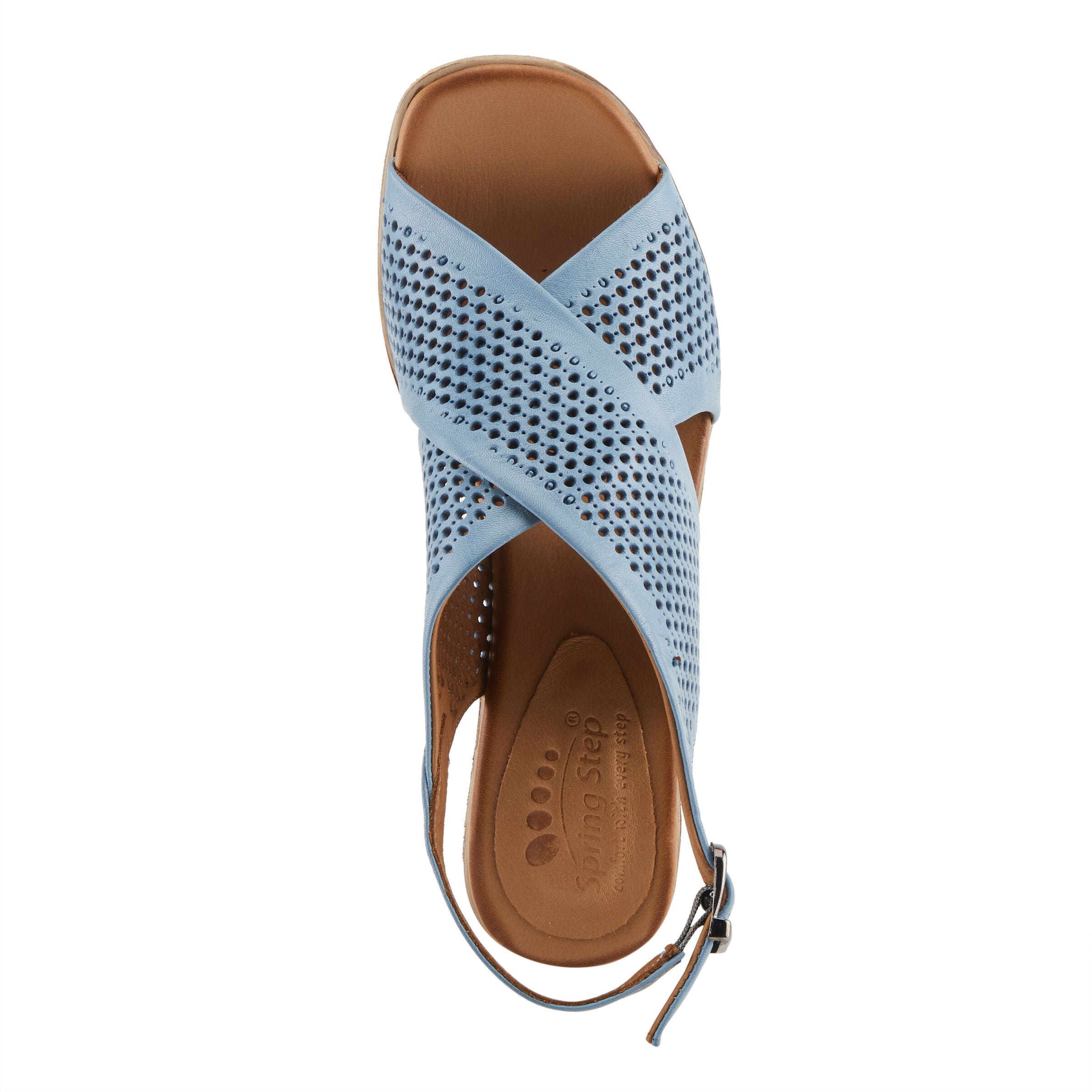 Luanca Sandal, BLUE, alternate image number 3