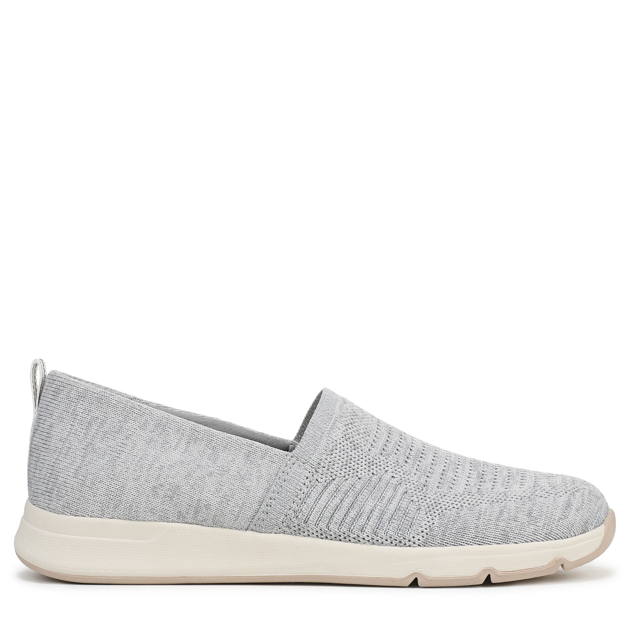 Rest Slip-On Flat, OYSTER GREY FABRIC, alternate image number 3