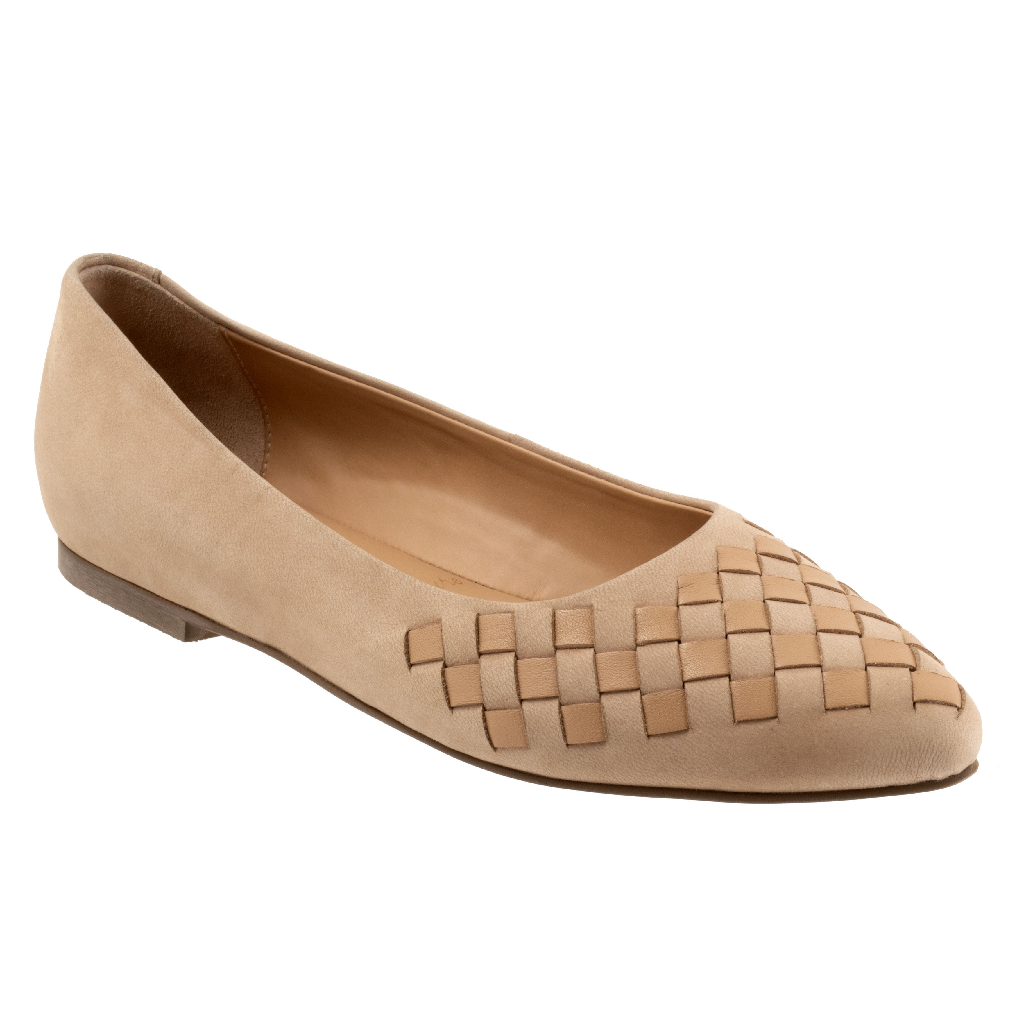 Estee Woven Flat, DARK BEIGE, hi-res image number 0