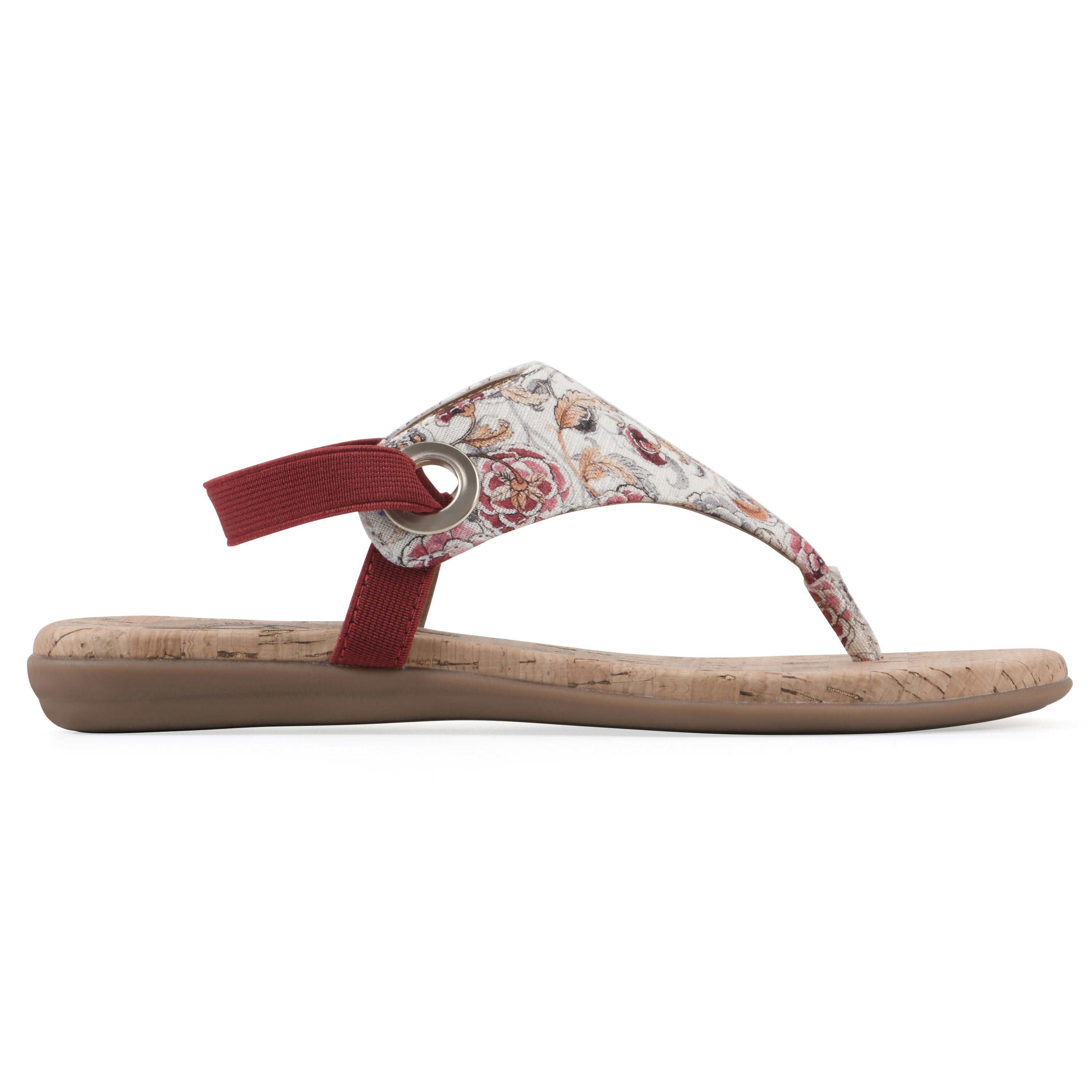 Lifeway Sling back sandal, BLUSH FLORAL FABRIC, alternate image number 2