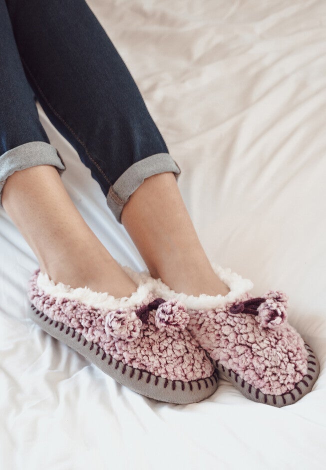 Sherpa Ballerina Slipper, , alternate image number null