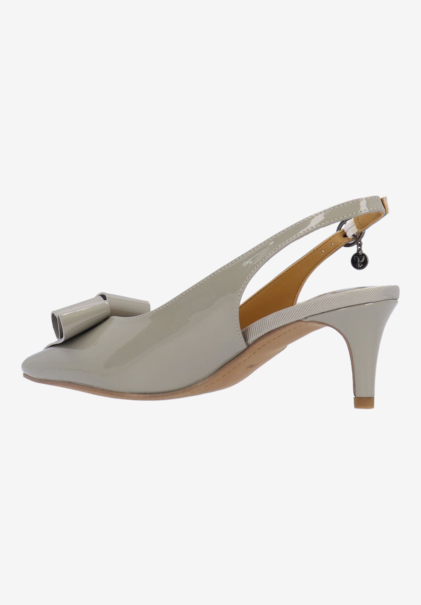 Delara Slingback Pump, DARK GREY, alternate image number 5