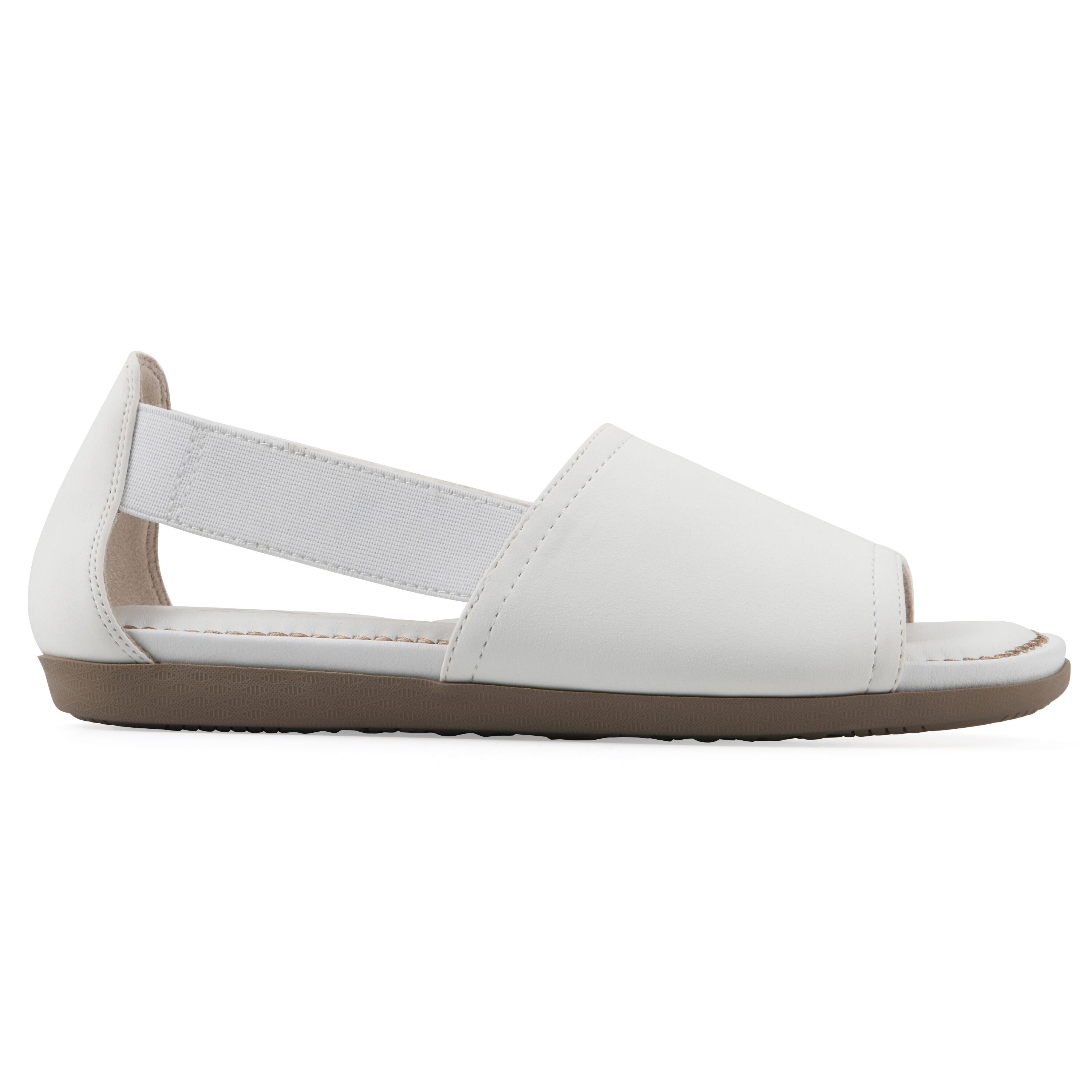 Frankson Open Toe Sandal, WHITE NUBUCK, alternate image number 2