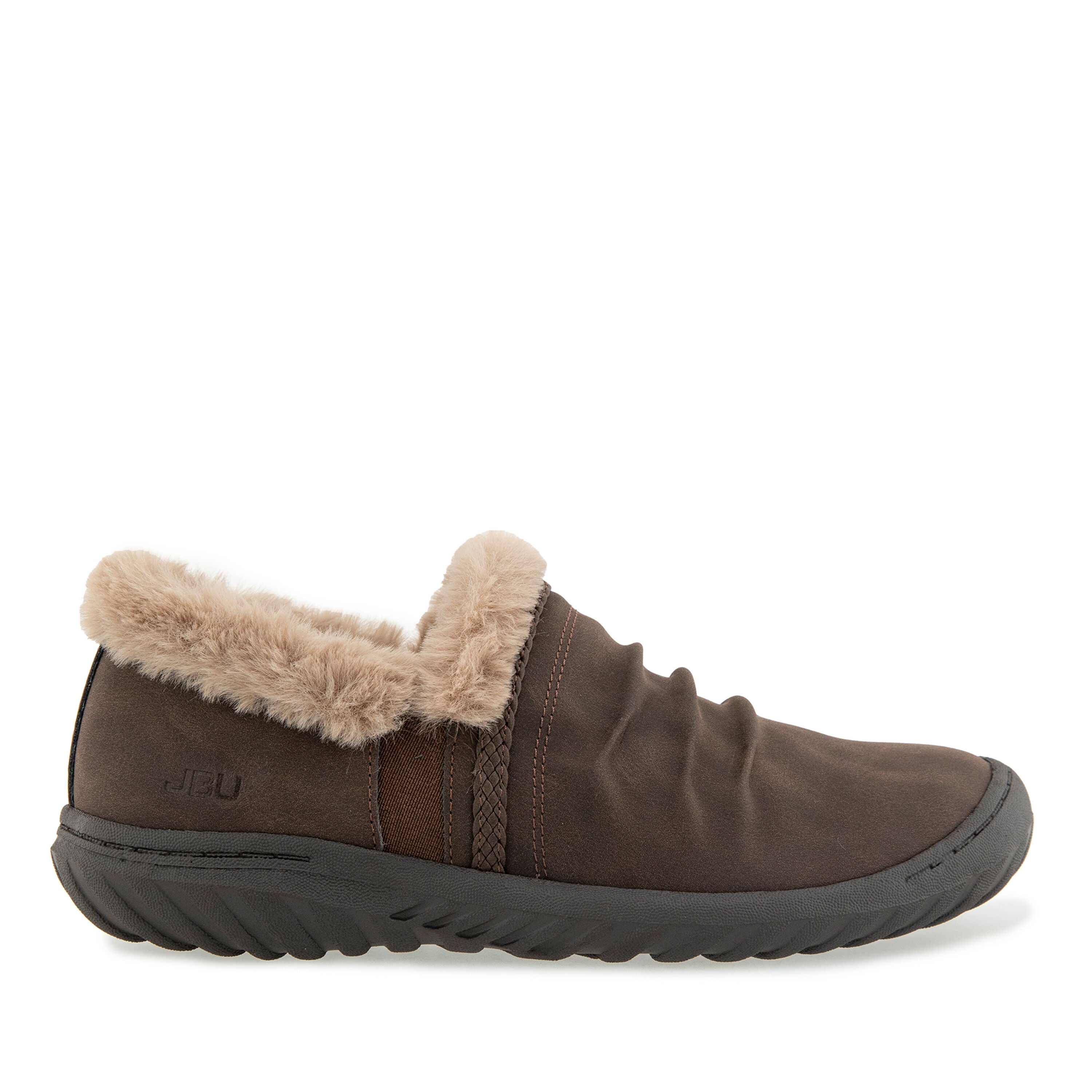 Reese Water Resistant Closed Casual Flat, BROWN, alternate image number 2