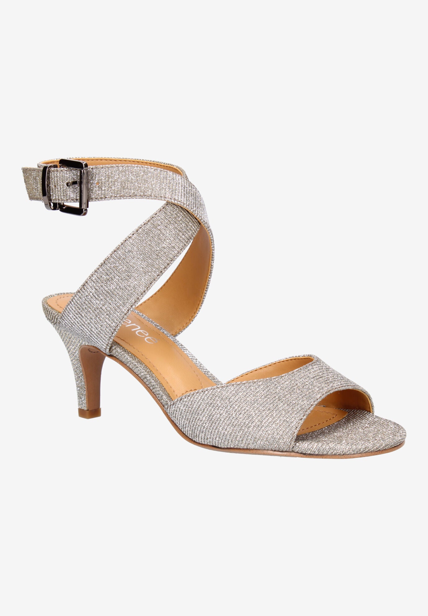 Soncino Sandals by J. Renee&reg;, PEWTER, hi-res image number 0