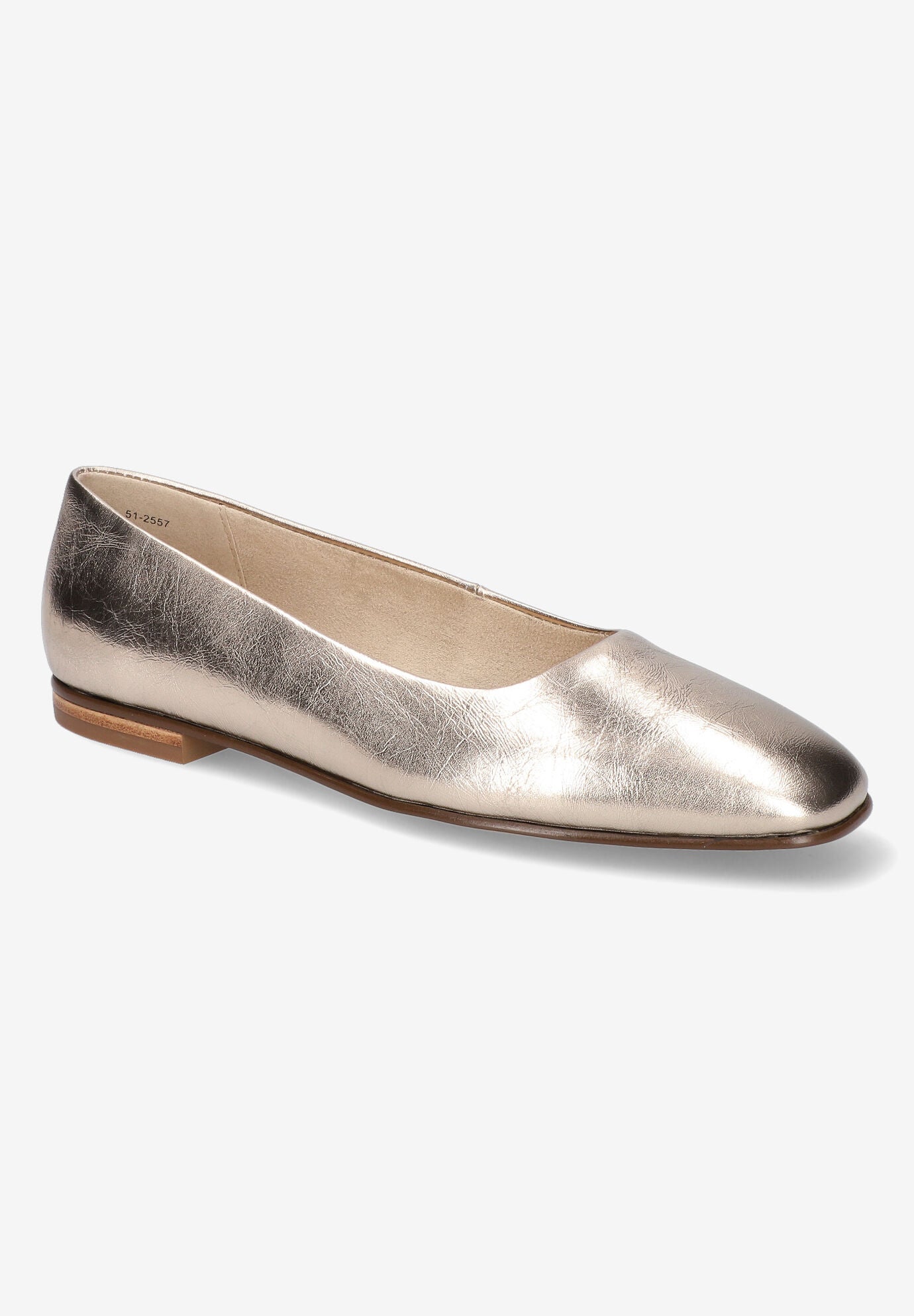 Kimiko Flats, CHAMPAGNE LEATHER, hi-res image number 0
