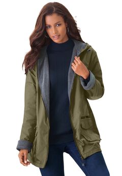 Womens Plus Size Lightweight Jackets