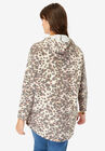 Fleece Zip Hoodie Jacket, , on-hover image number null