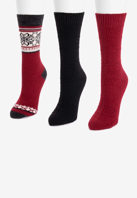 3 Pair Pack Boot Socks, , alternate image number null